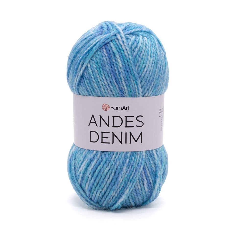 YARNART ANDES DENIM - ÖRGÜ İPİ MAVİ - 5107