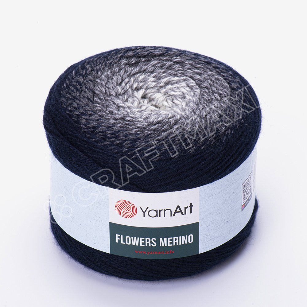 YARNART FLOWERS MERINO - EBRULİ EL ÖRGÜ İPİ EBRULİ - 532