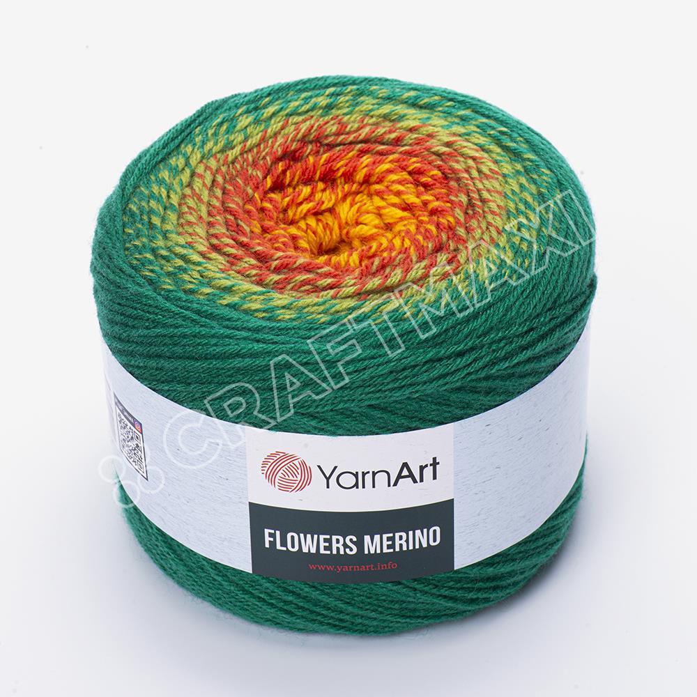 YARNART FLOWERS MERINO - EBRULİ EL ÖRGÜ İPİ EBRULİ - 533