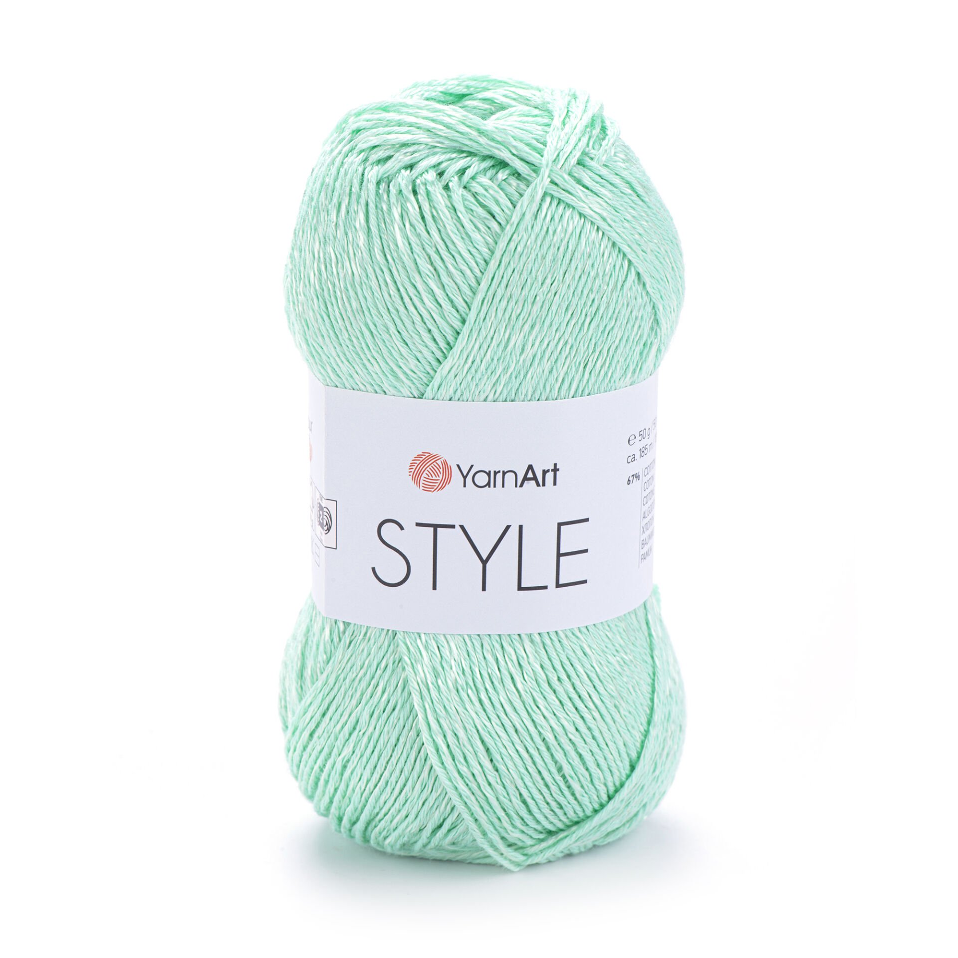 YARNART STYLE - PARLAK EL ÖRGÜ İPİ SU YEŞİLİ - 659