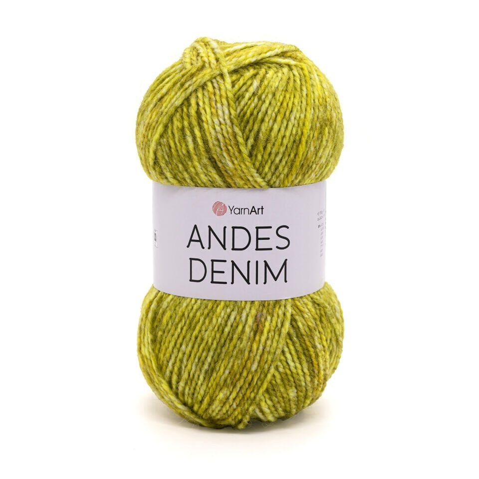 YARNART ANDES DENIM - ÖRGÜ İPİ SARI - 5110