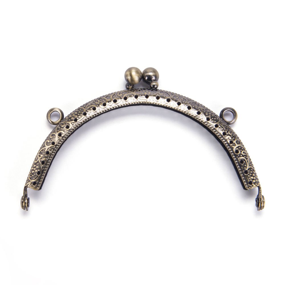 OVAL DELİKLİ BURS 10,5 CM BRONZ