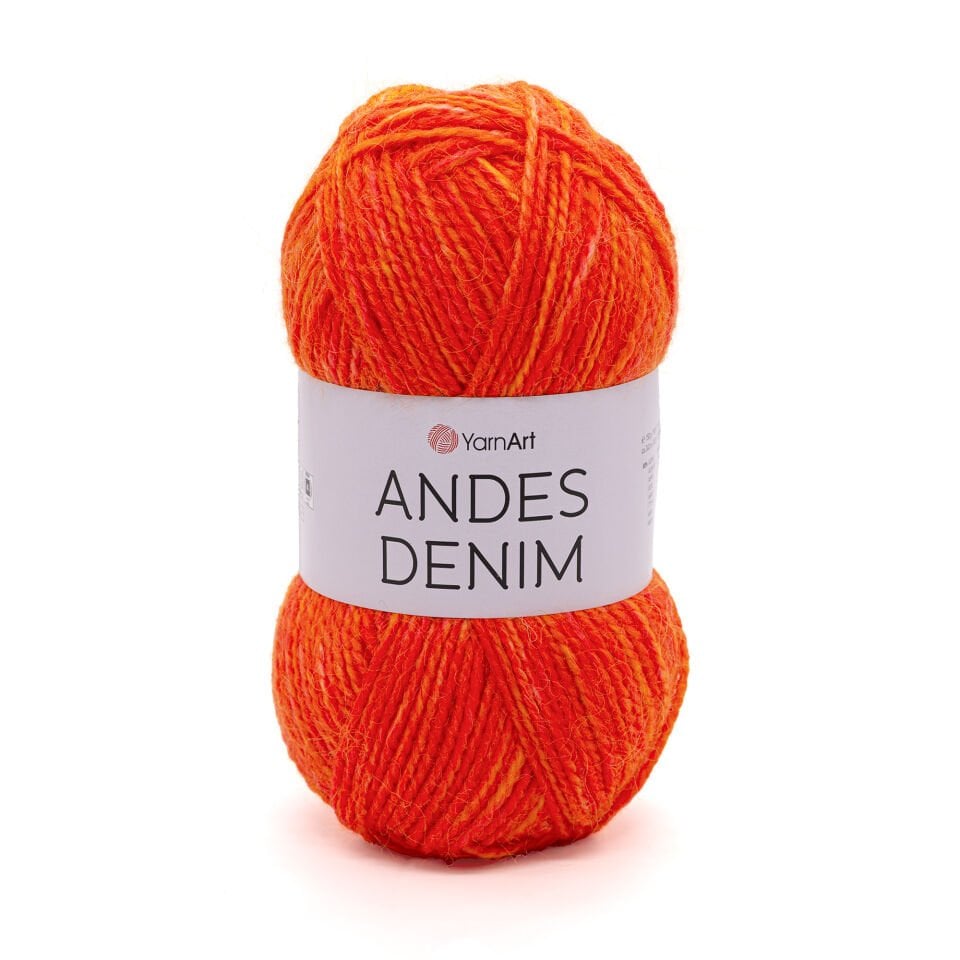 YARNART ANDES DENIM - ÖRGÜ İPİ TURUNCU - 5112