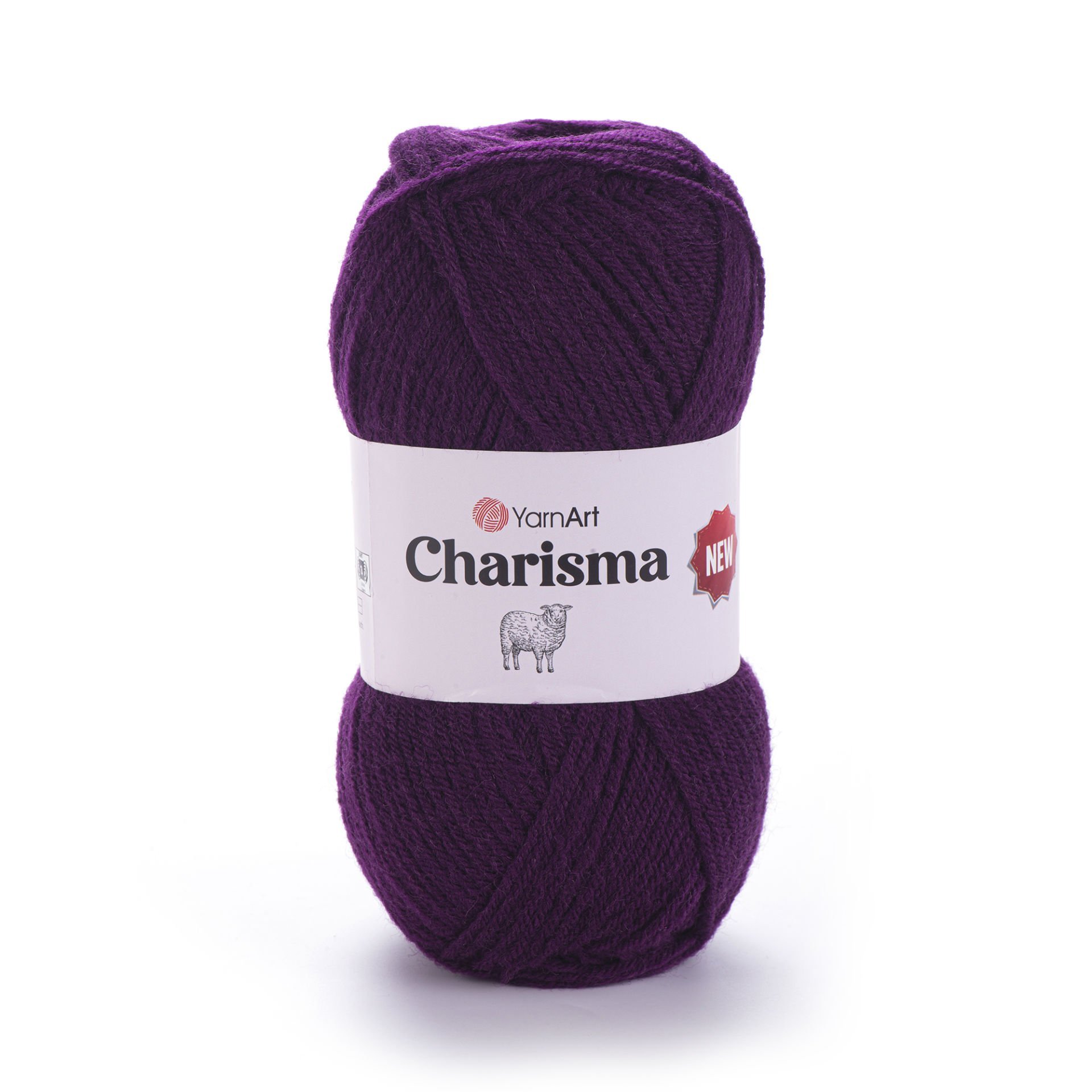 YARNART CHARISMA - EL ÖRGÜ İPİ PATLICAN MORU - 10094