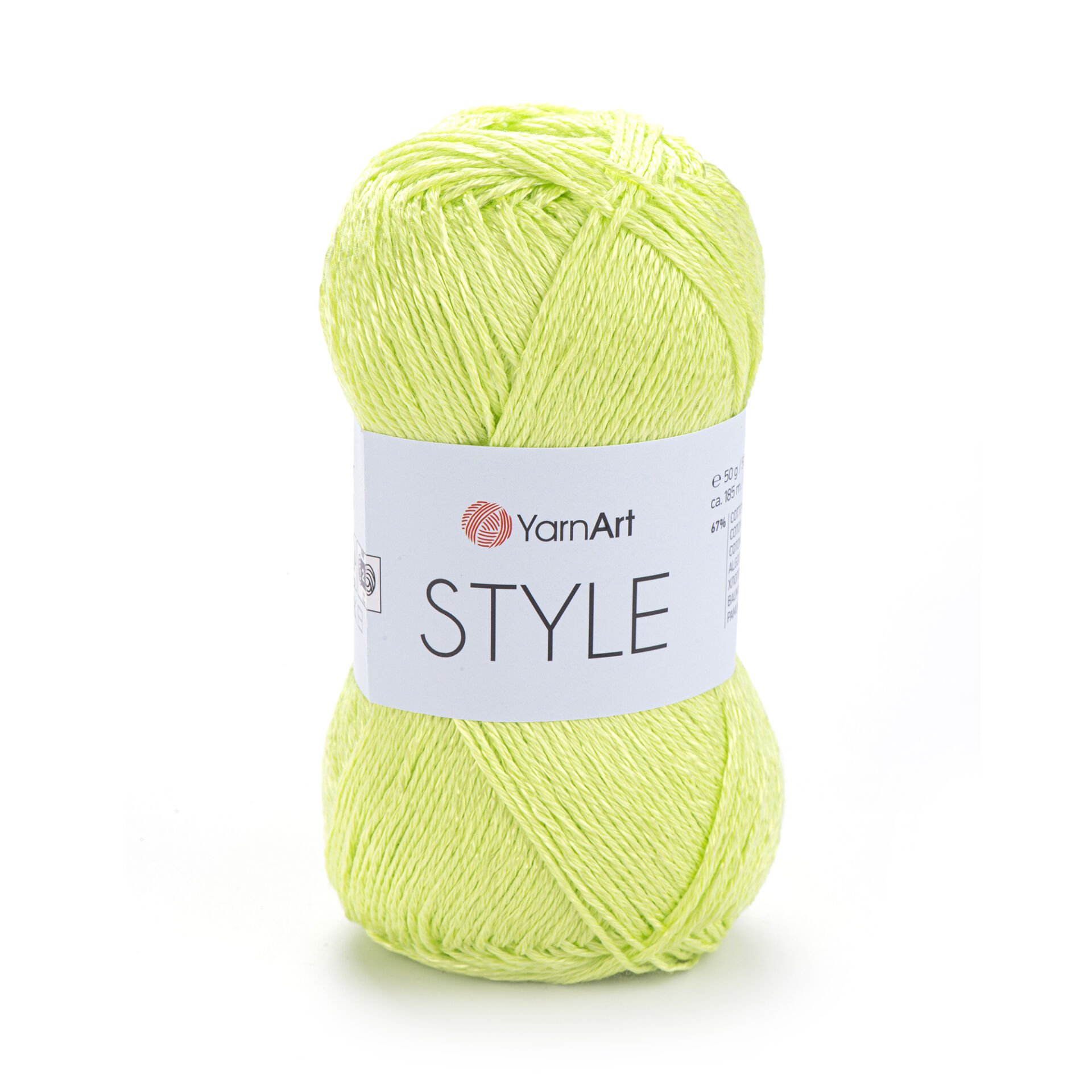 YARNART STYLE - PARLAK EL ÖRGÜ İPİ FISTIK YEŞİLİ - 662