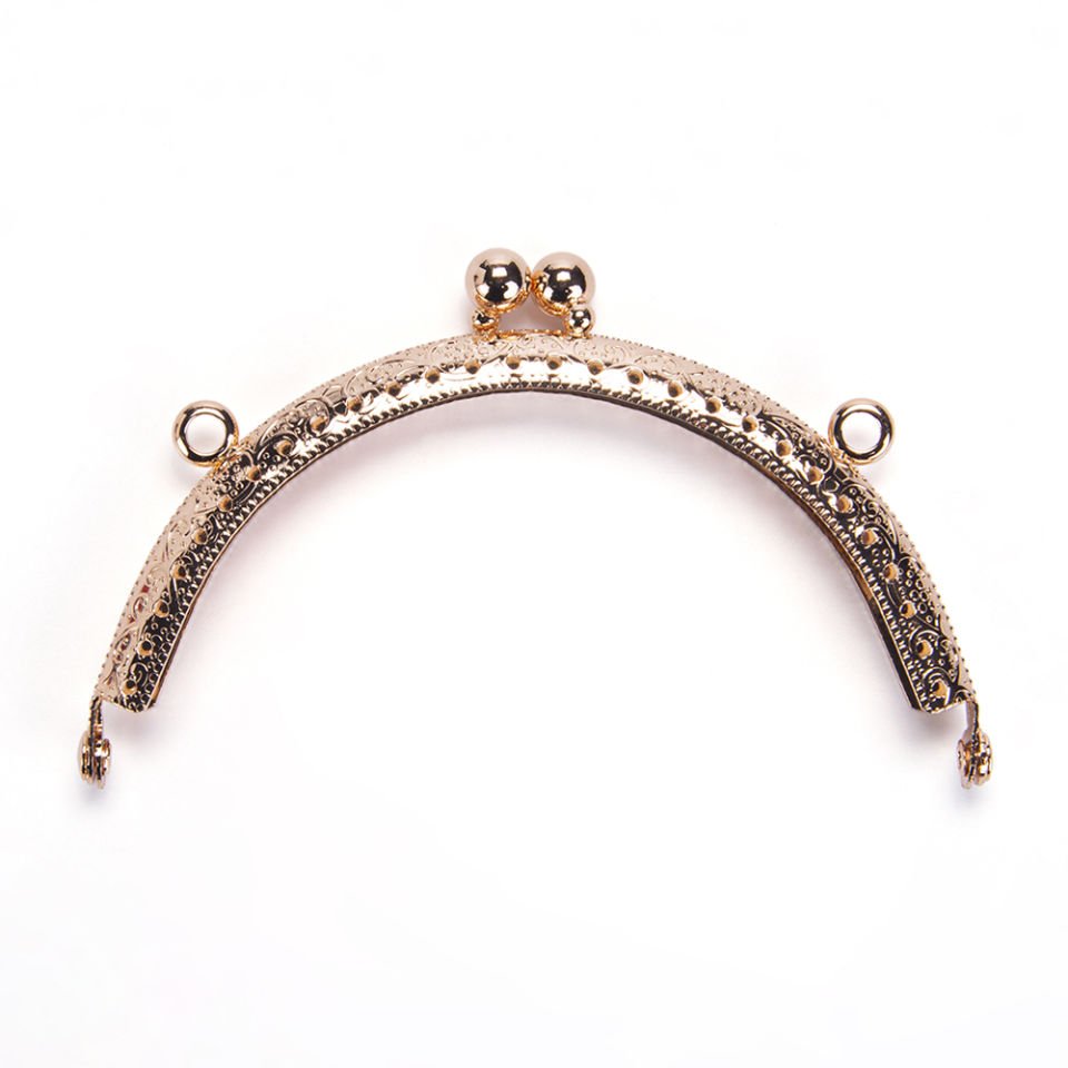 OVAL DELİKLİ BURS 10,5 CM ROSE