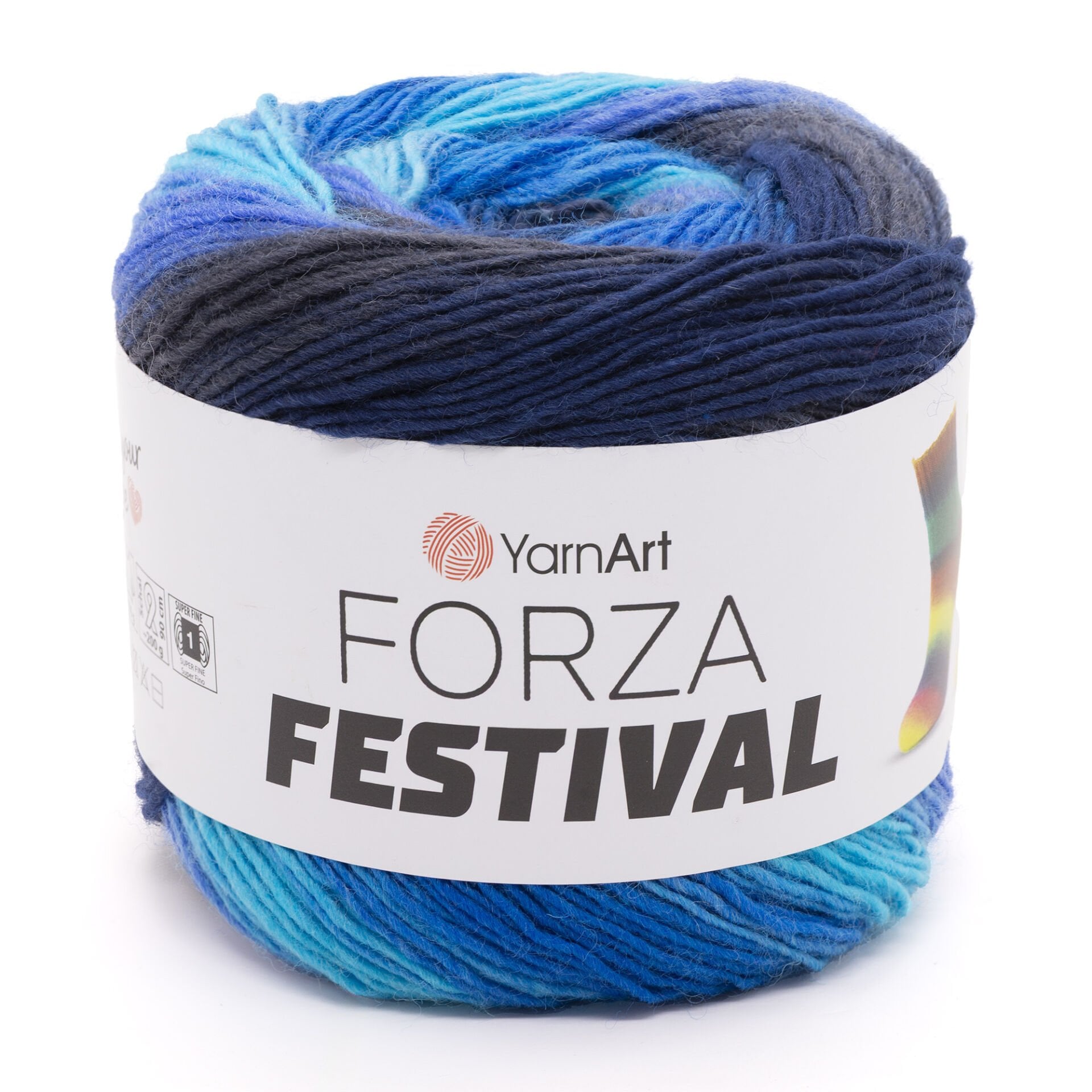 YARNART FORZA FESTIVAL - EBRULİ ÖRGÜ İPİ EBRULİ - 2902