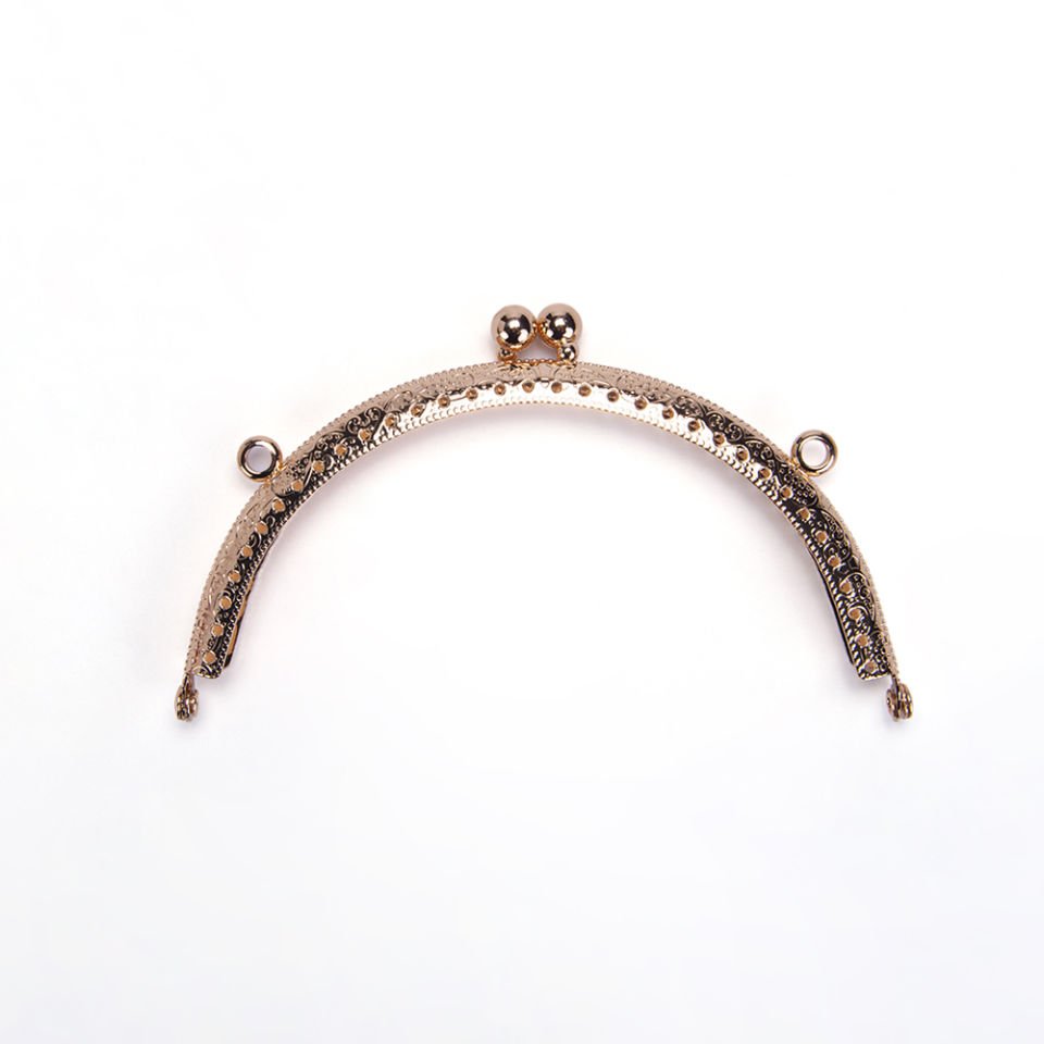 OVAL DELİKLİ BURS 12,5 CM ROSE