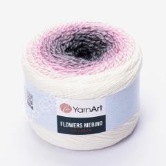YARNART FLOWERS MERINO - EBRULİ EL ÖRGÜ İPİ EBRULİ - 546