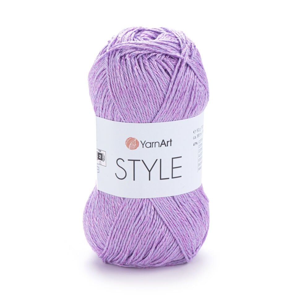 YARNART STYLE - PARLAK EL ÖRGÜ İPİ LİLA - 674