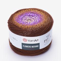 YARNART FLOWERS MERINO - EBRULİ EL ÖRGÜ İPİ EBRULİ - 548
