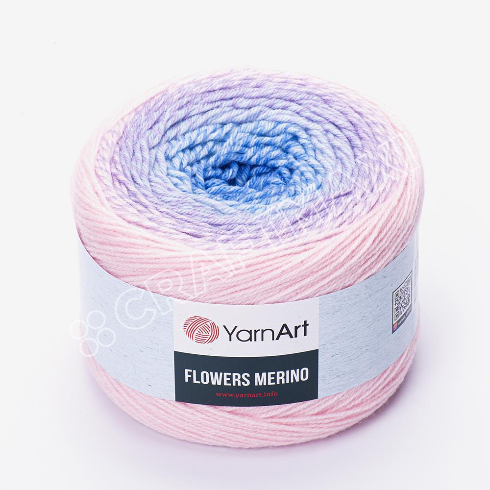YARNART FLOWERS MERINO - EBRULİ EL ÖRGÜ İPİ EBRULİ - 551