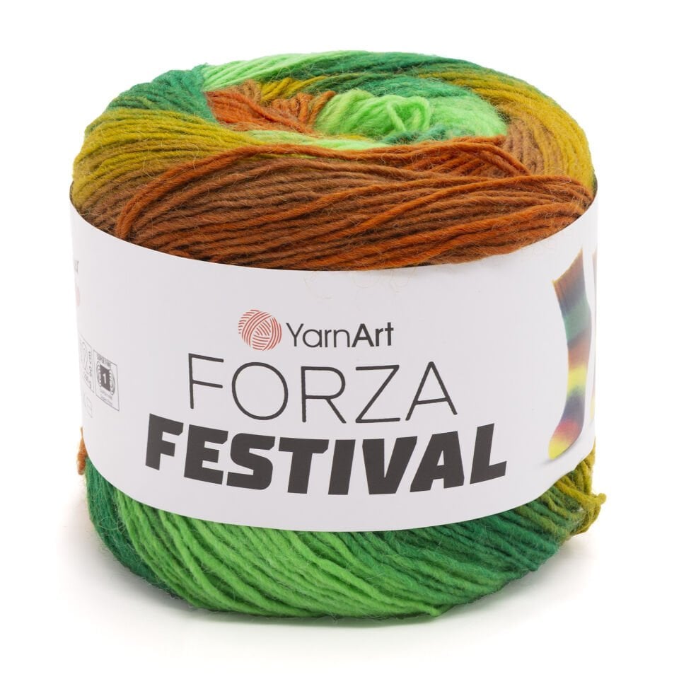 YARNART FORZA FESTIVAL - EBRULİ ÖRGÜ İPİ EBRULİ - 2907