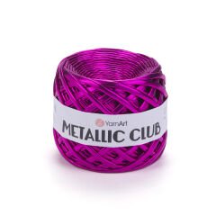 YARNART METALLIC CLUB - ÖRGÜ İPİ 8111 - FUŞYA