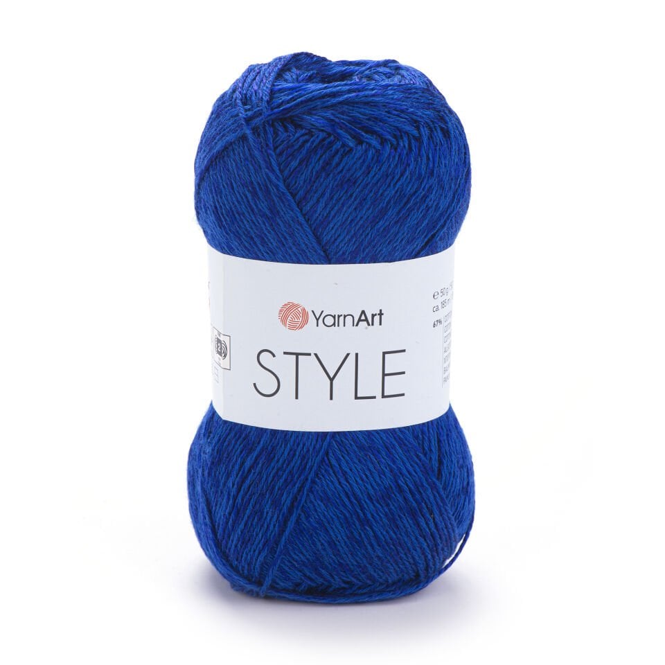 YARNART STYLE - PARLAK EL ÖRGÜ İPİ SAKS MAVİSİ - 678