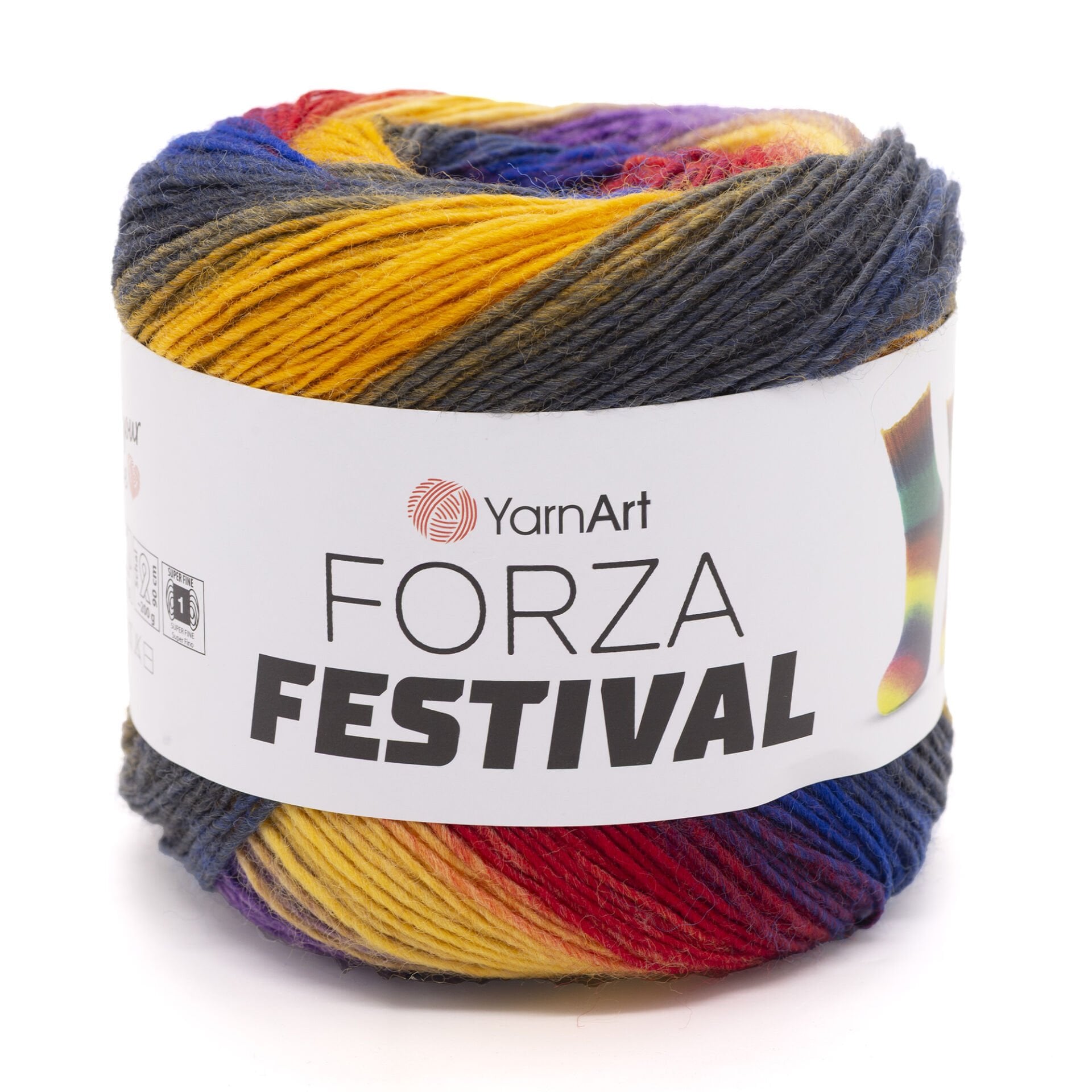 YARNART FORZA FESTIVAL - EBRULİ ÖRGÜ İPİ EBRULİ - 2909