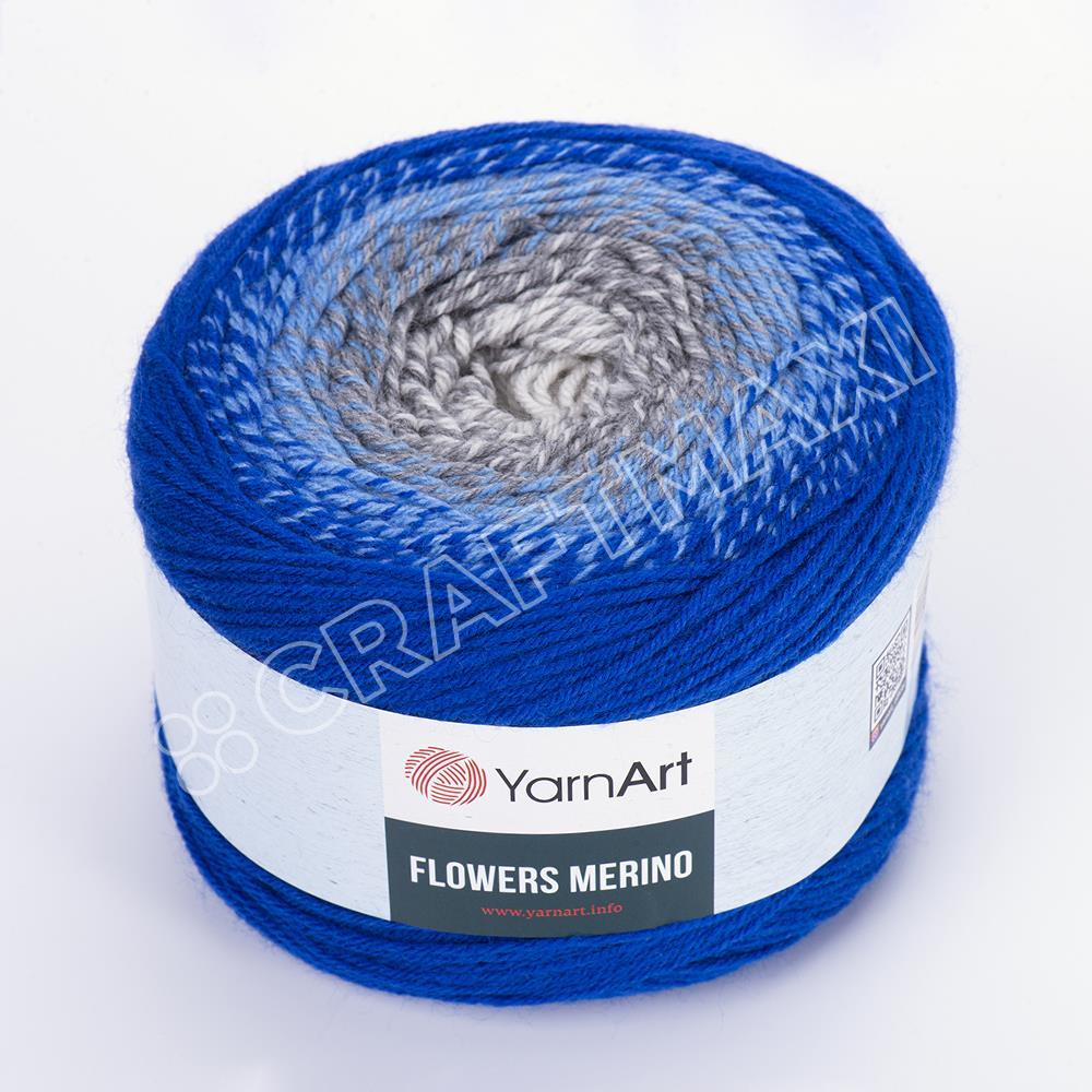 YARNART FLOWERS MERINO - EBRULİ EL ÖRGÜ İPİ EBRULİ - 534