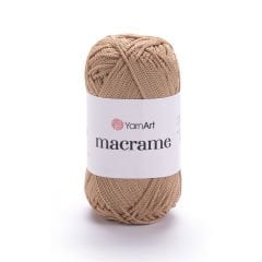 YARNART MACRAME - MAKROME EL ÖRGÜ İPİ KOYU BEJ - 131