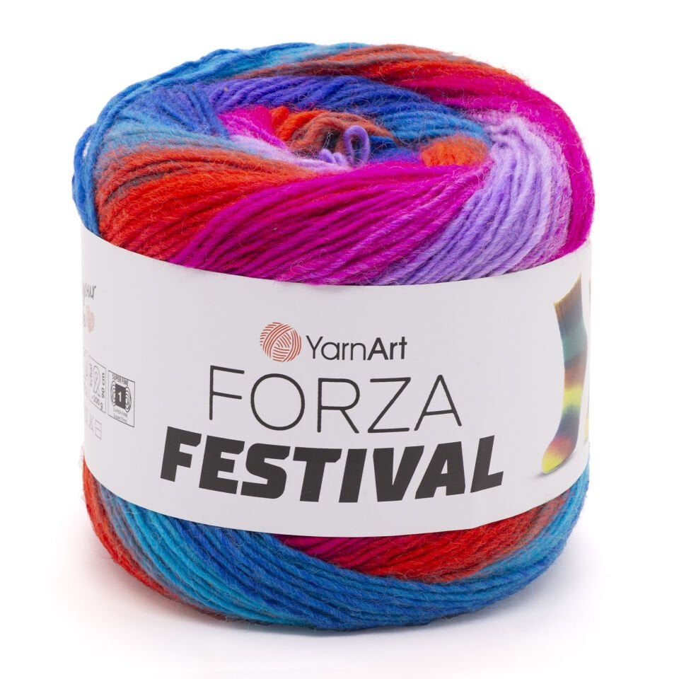 YARNART FORZA FESTIVAL - EBRULİ ÖRGÜ İPİ EBRULİ - 2913
