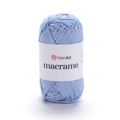 YARNART MACRAME - MAKROME EL ÖRGÜ İPİ BEBE MAVİSİ - 133