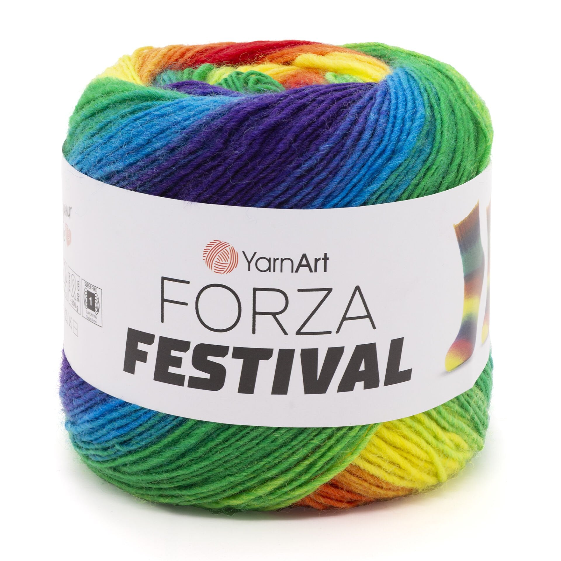 YARNART FORZA FESTIVAL - EBRULİ ÖRGÜ İPİ EBRULİ - 2914
