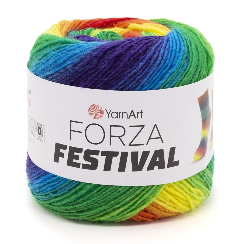 YARNART FORZA FESTIVAL - EBRULİ ÖRGÜ İPİ EBRULİ - 2914