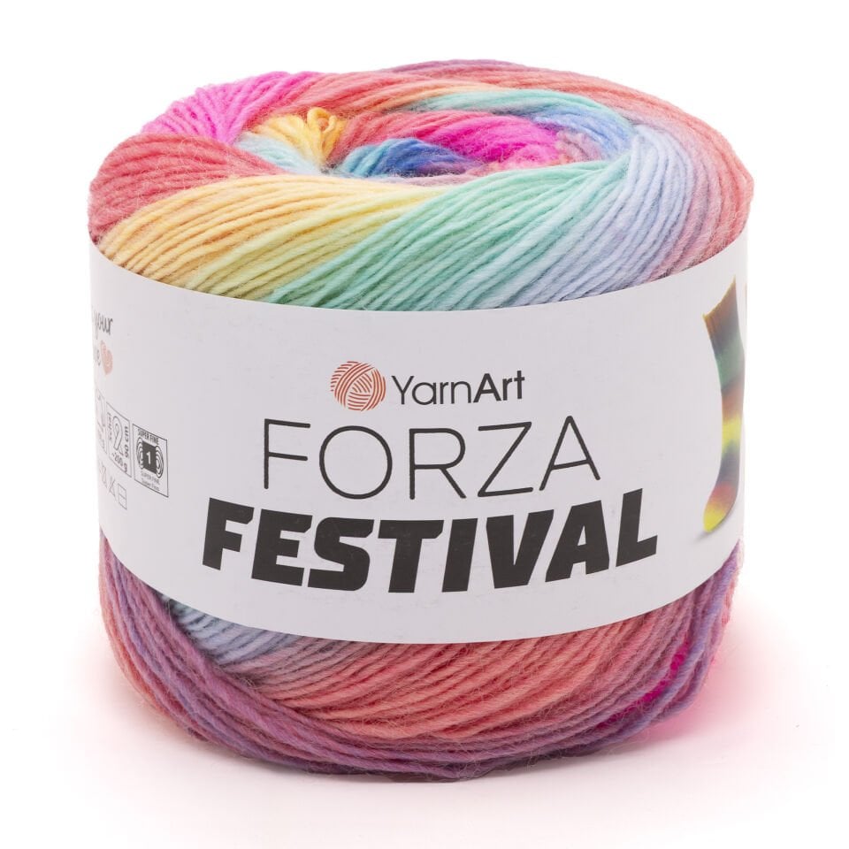 YARNART FORZA FESTIVAL - EBRULİ ÖRGÜ İPİ EBRULİ - 2915