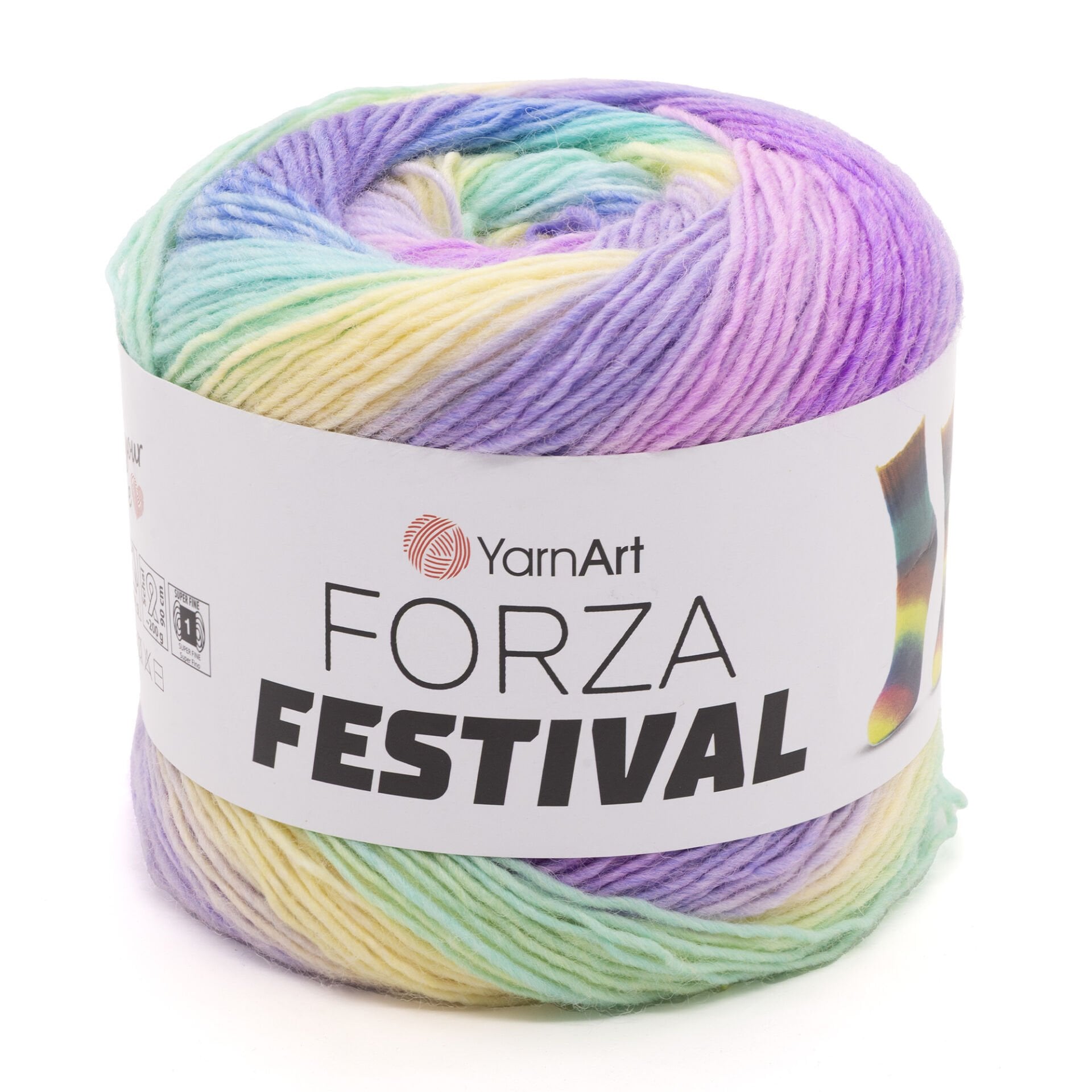 YARNART FORZA FESTIVAL - EBRULİ ÖRGÜ İPİ EBRULİ - 2916