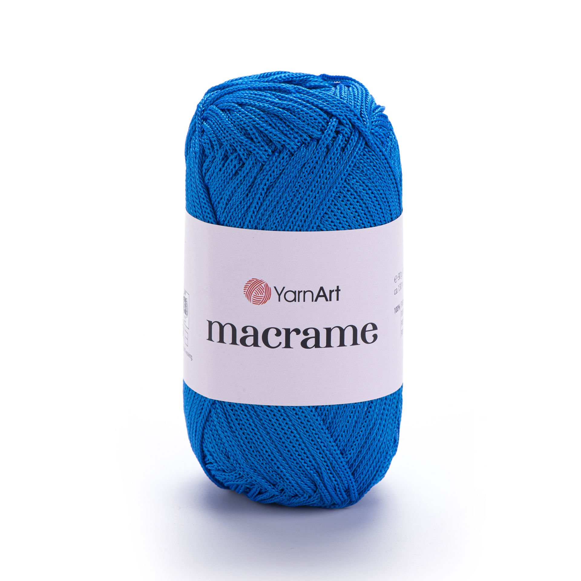 YARNART MACRAME - MAKROME EL ÖRGÜ İPİ MAVİ - 139