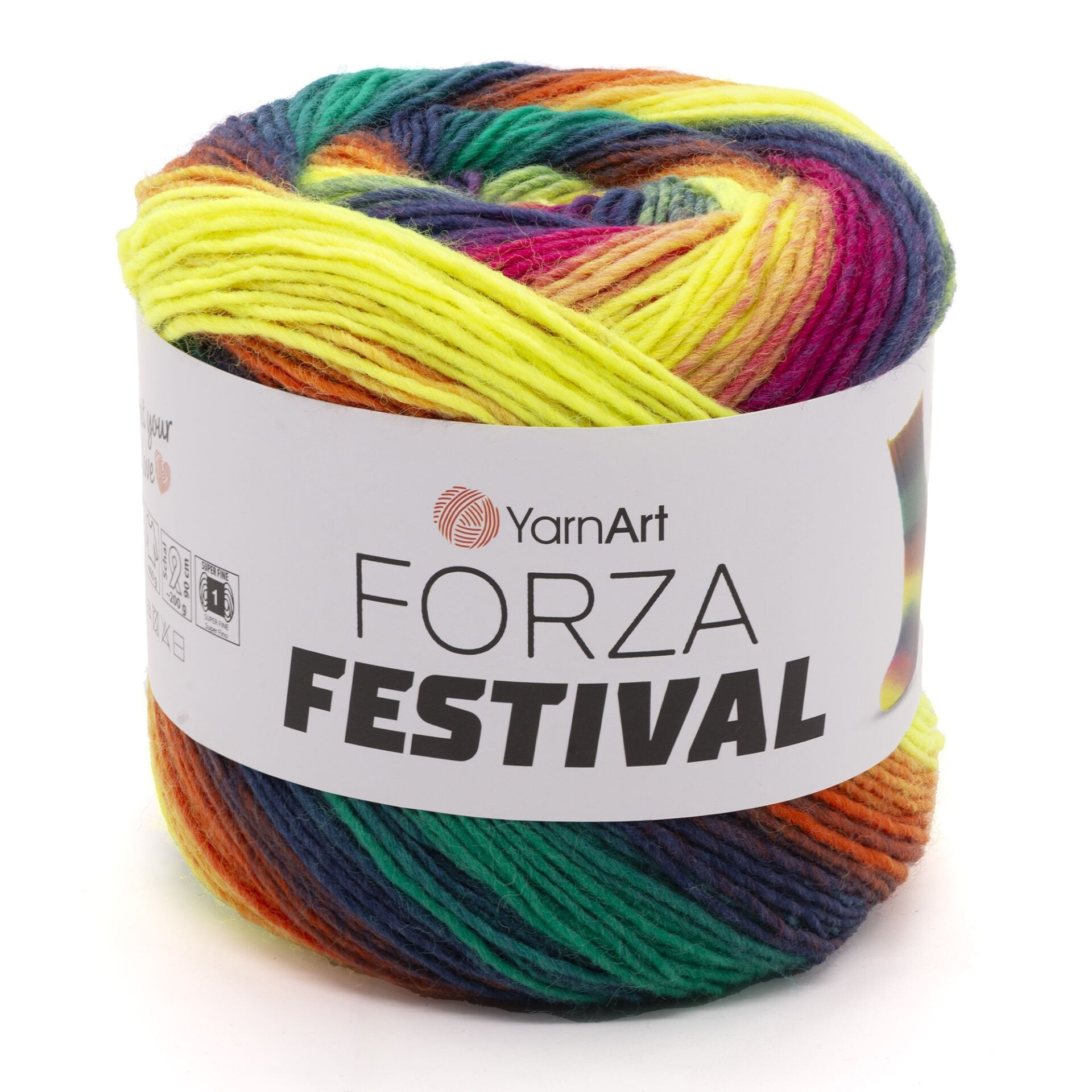 YARNART FORZA FESTIVAL - EBRULİ ÖRGÜ İPİ EBRULİ - 2917