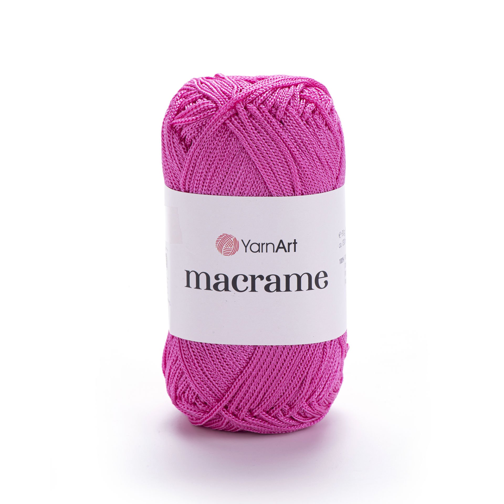 YARNART MACRAME - MAKROME EL ÖRGÜ İPİ FUŞYA - 140