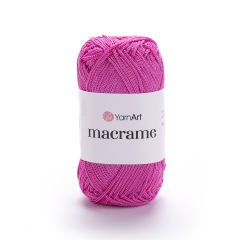 YARNART MACRAME - MAKROME EL ÖRGÜ İPİ FUŞYA - 140