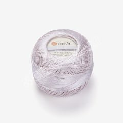 YARNART TULIP - IŞILTILI DANTEL İPİ KREM - 404