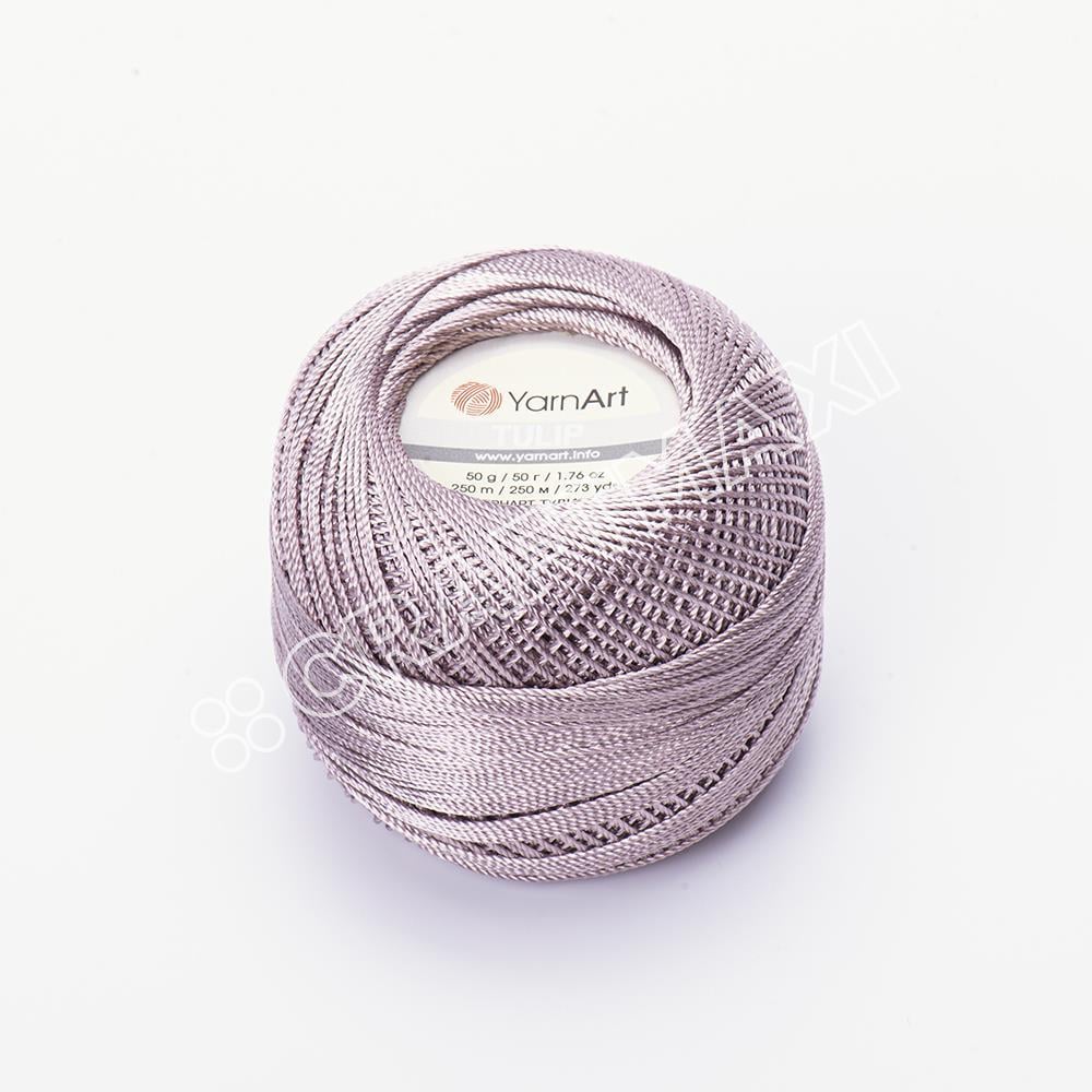 YARNART TULIP - IŞILTILI DANTEL İPİ BEJ - 406
