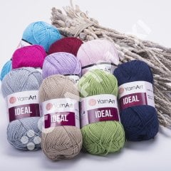 YARNART IDEAL - EL ÖRGÜ İPİ LACİVERT - 241