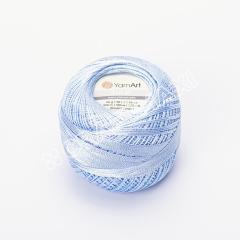 YARNART TULIP - IŞILTILI DANTEL İPİ AÇIK MAVİ - 408