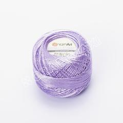 YARNART TULIP - IŞILTILI DANTEL İPİ AÇIK LİLA - 411
