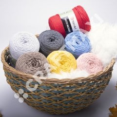 YARNART TWISTED MACRAME - MAKROME EL ÖRGÜ İPİ AÇIK KAHVERENGİ - 768