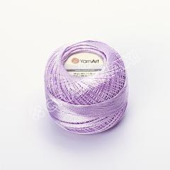 YARNART TULIP - IŞILTILI DANTEL İPİ EFLATUN - 417