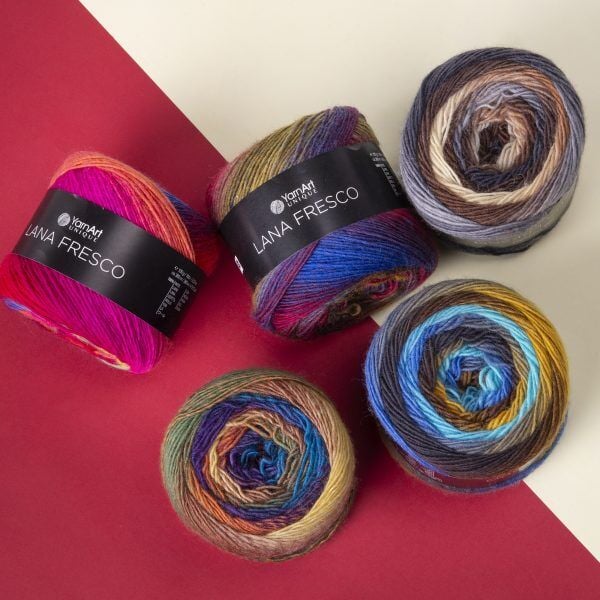 YARNART LANA FRESCO - EBRULİ ÖRGÜ İPİ