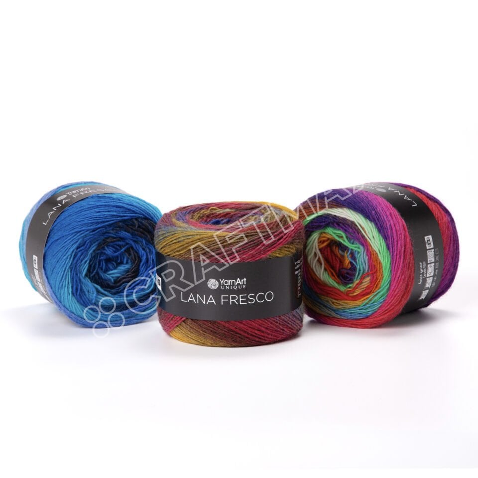 YARNART LANA FRESCO - EBRULİ ÖRGÜ İPİ
