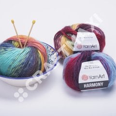 YARNART HARMONY - EBRULİ EL ÖRGÜ İPİ EBRULİ - A6