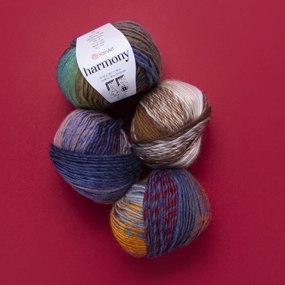 YARNART HARMONY - EBRULİ EL ÖRGÜ İPİ