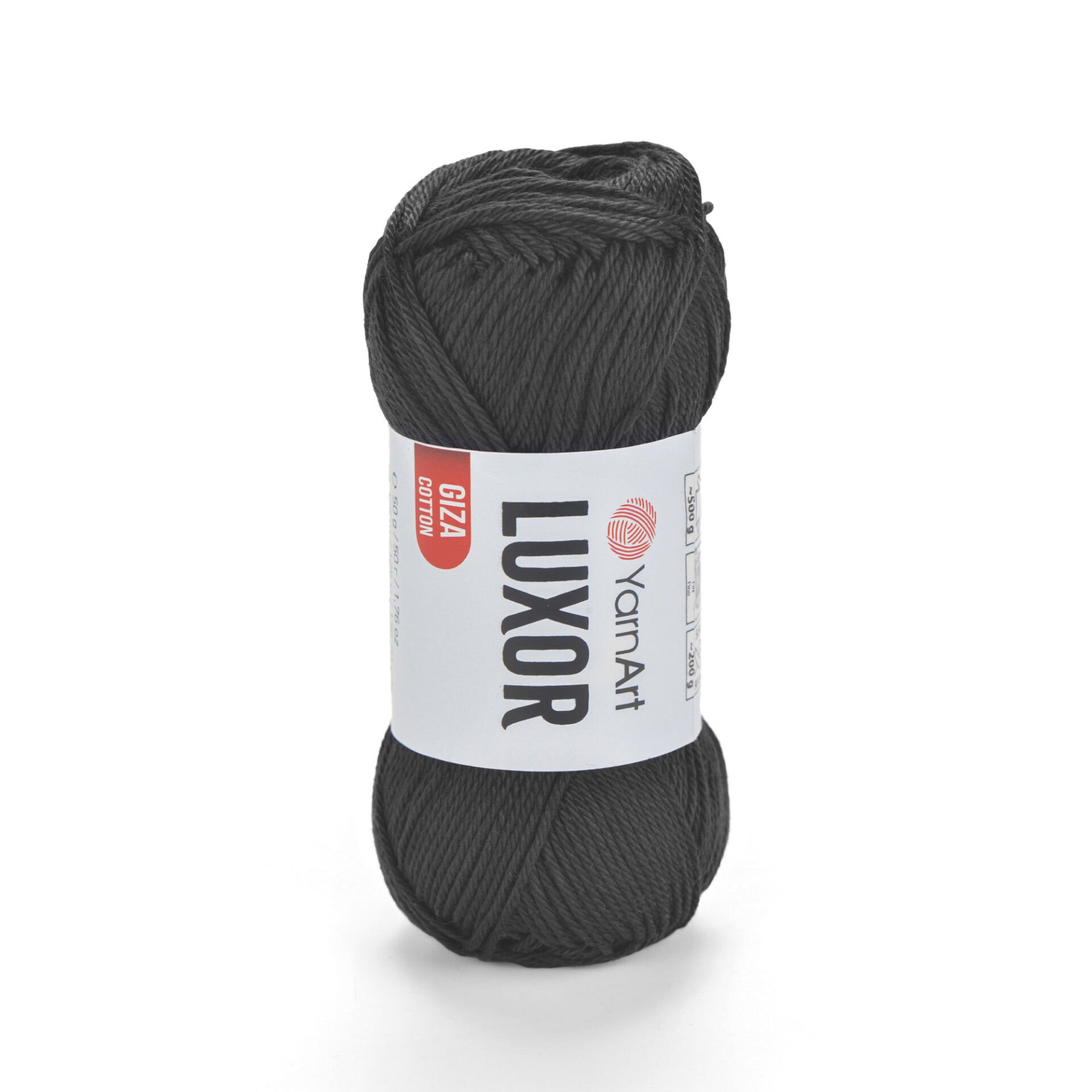 YARNART LUXOR - EL ÖRGÜ İPİ SİYAH - 1215