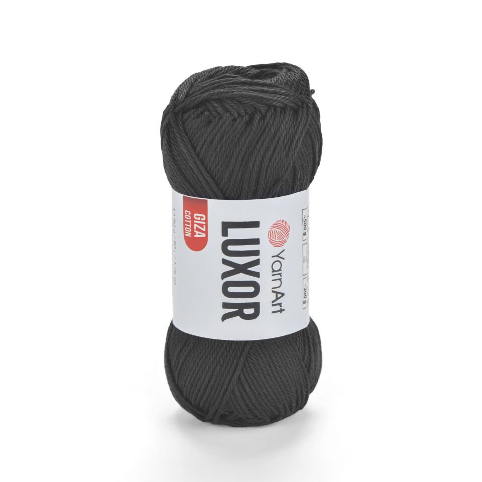 YARNART LUXOR - EL ÖRGÜ İPİ SİYAH - 1215
