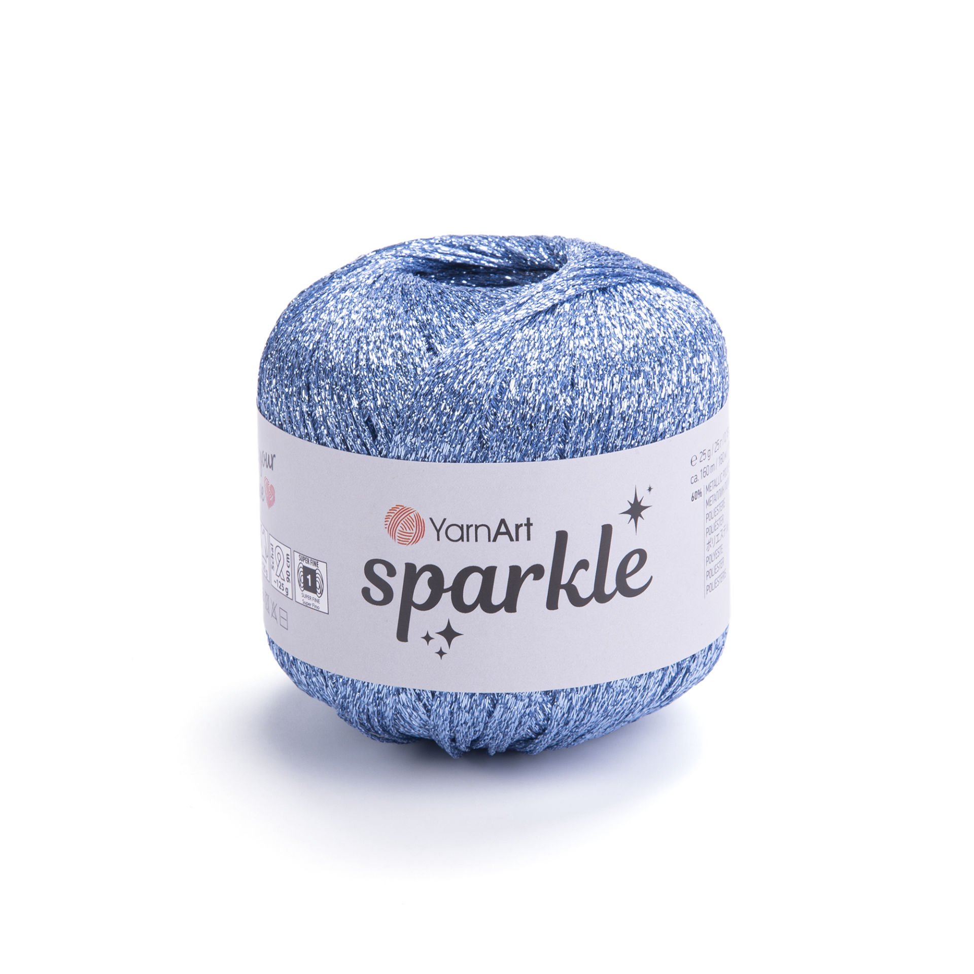 YARNART SPARKLE - ÖRGÜ İPİ MAVİ - 1318