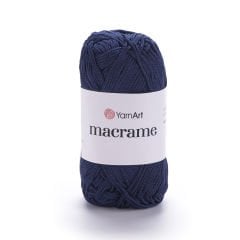 YARNART MACRAME - MAKROME EL ÖRGÜ İPİ LACİVERT - 162