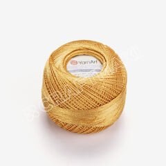 YARNART TULIP - IŞILTILI DANTEL İPİ AÇIK TURUNCU - 431