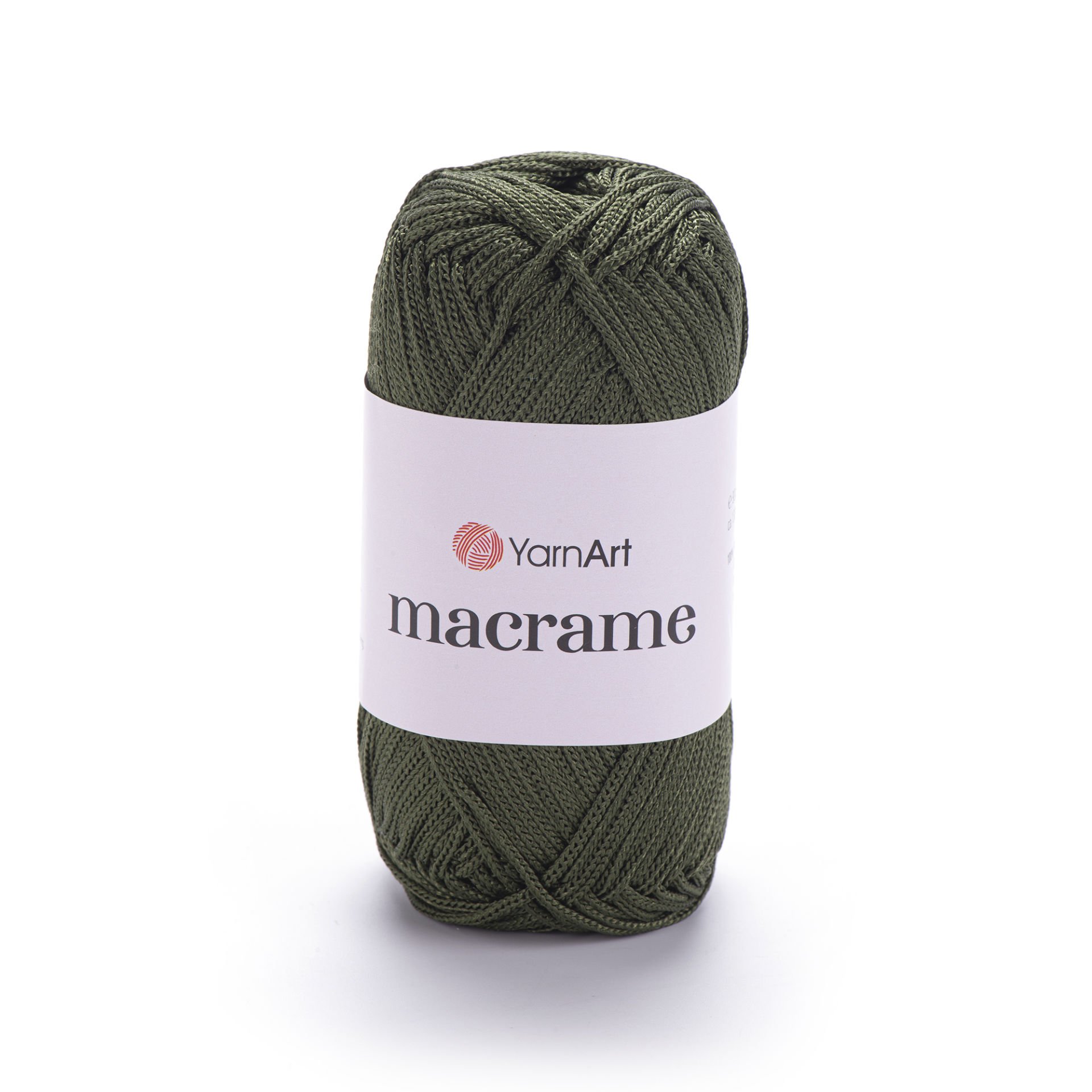 YARNART MACRAME - MAKROME EL ÖRGÜ İPİ HAKİ - 164