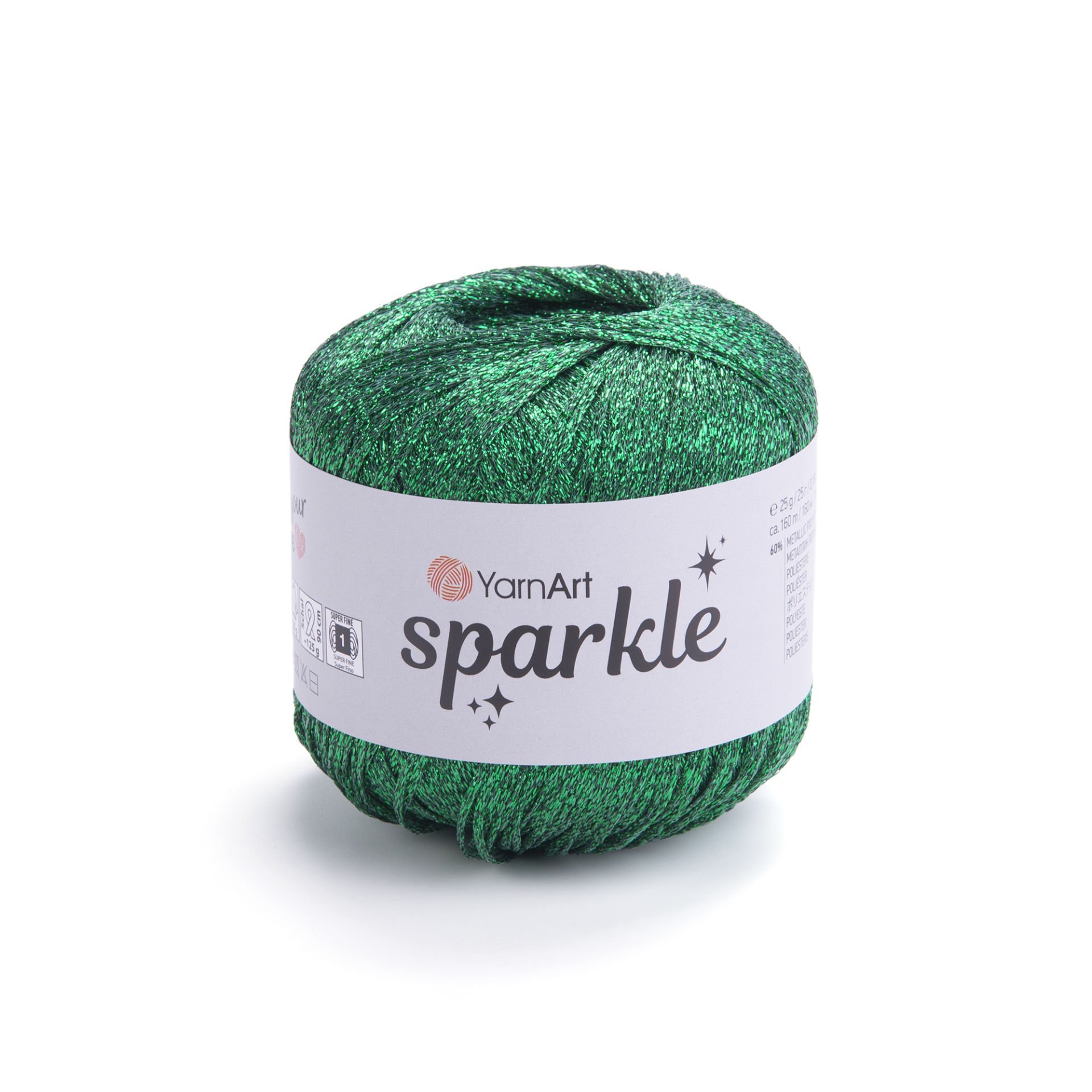 YARNART SPARKLE - ÖRGÜ İPİ YEŞİL - 1333